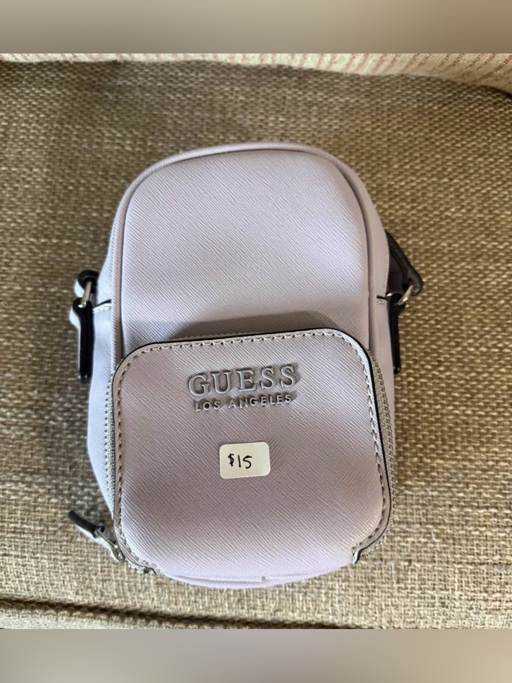 Guess Lilac Mini Crossbody Pouch